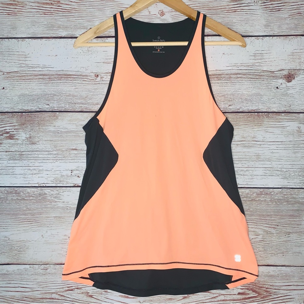Sweaty Betty Athletic Colorblock Tank Top Size Small